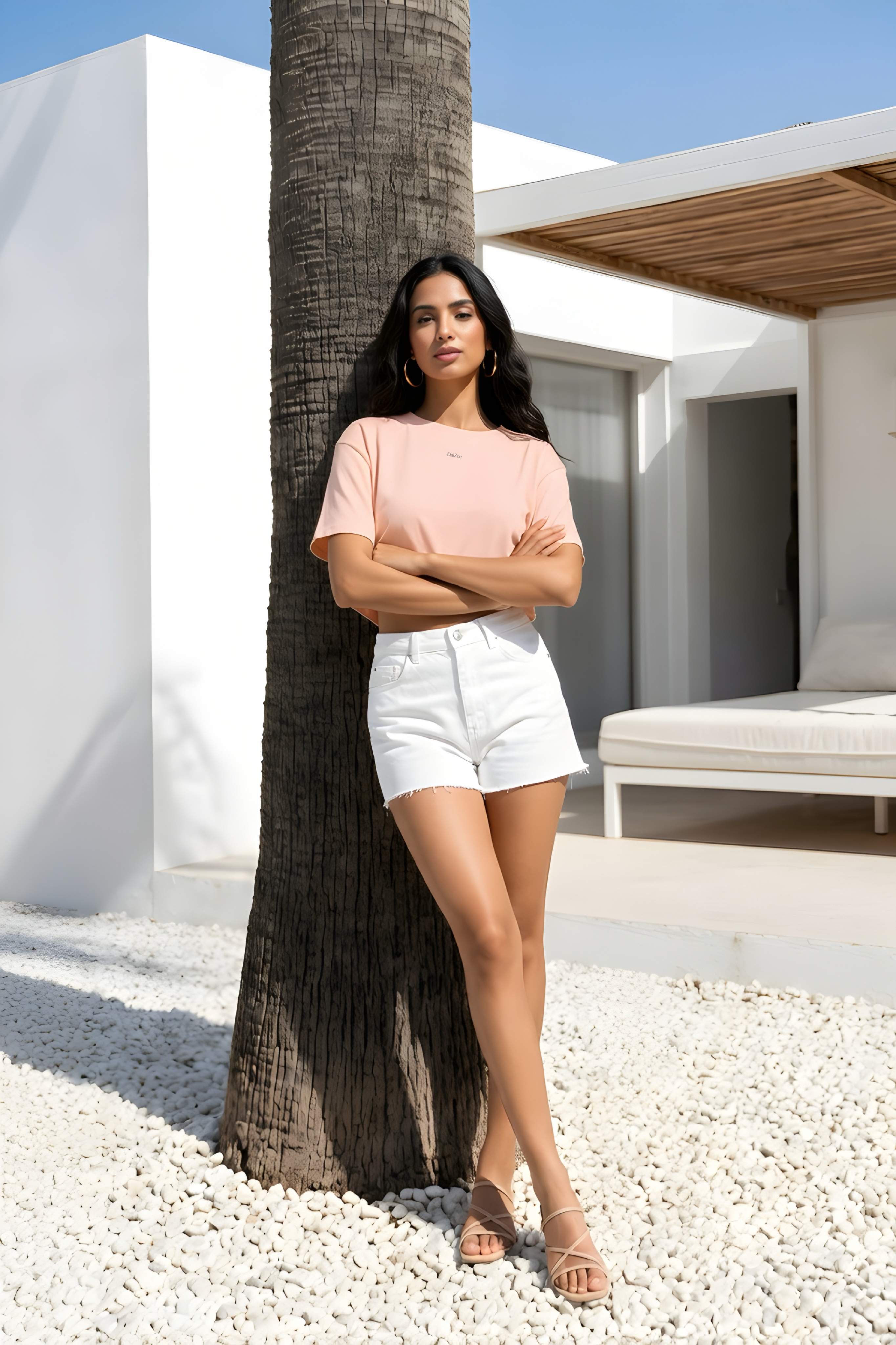 DaiZoe Summer Crop Tee