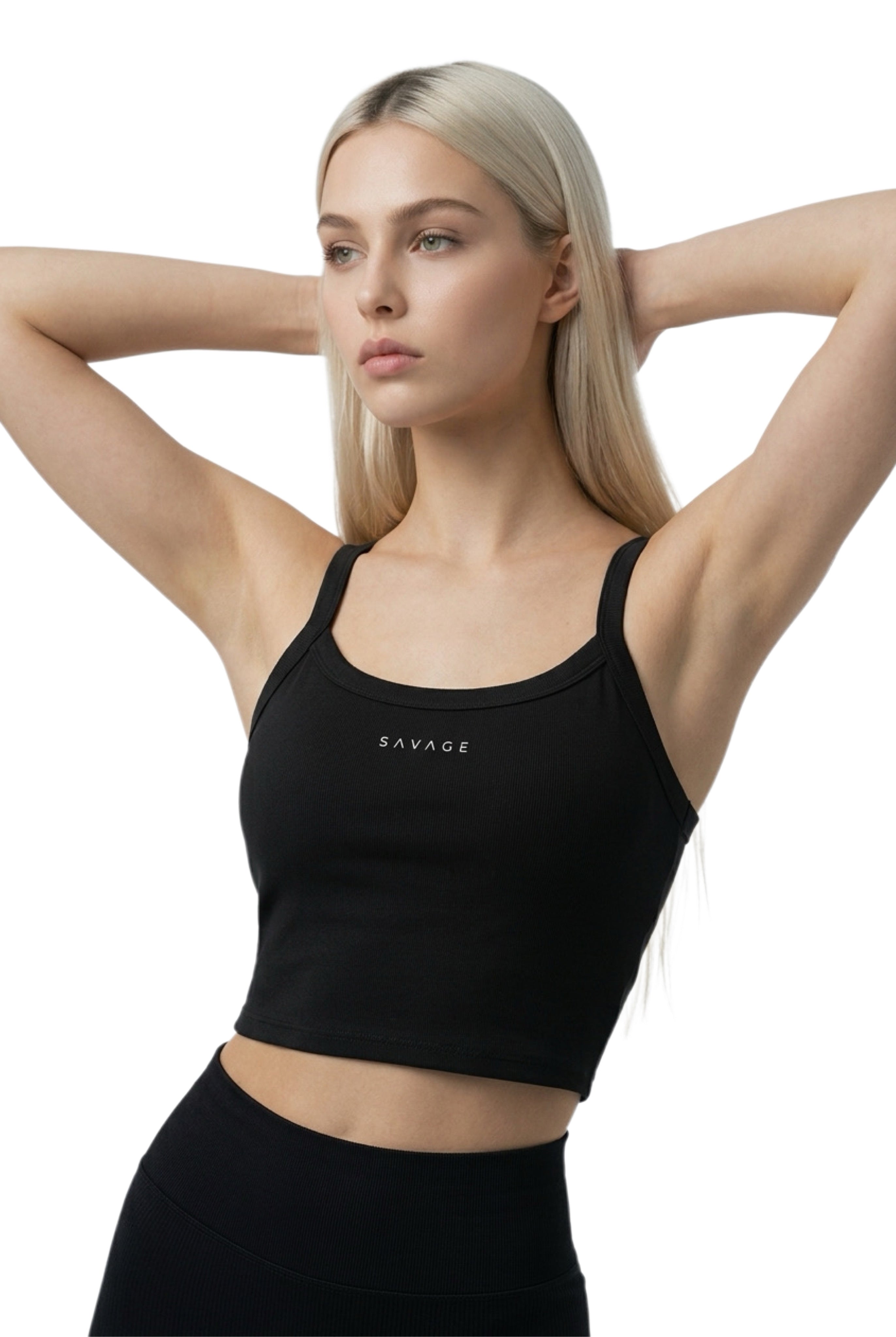 Women's Micro-Rib Tank Top - SAVAGE