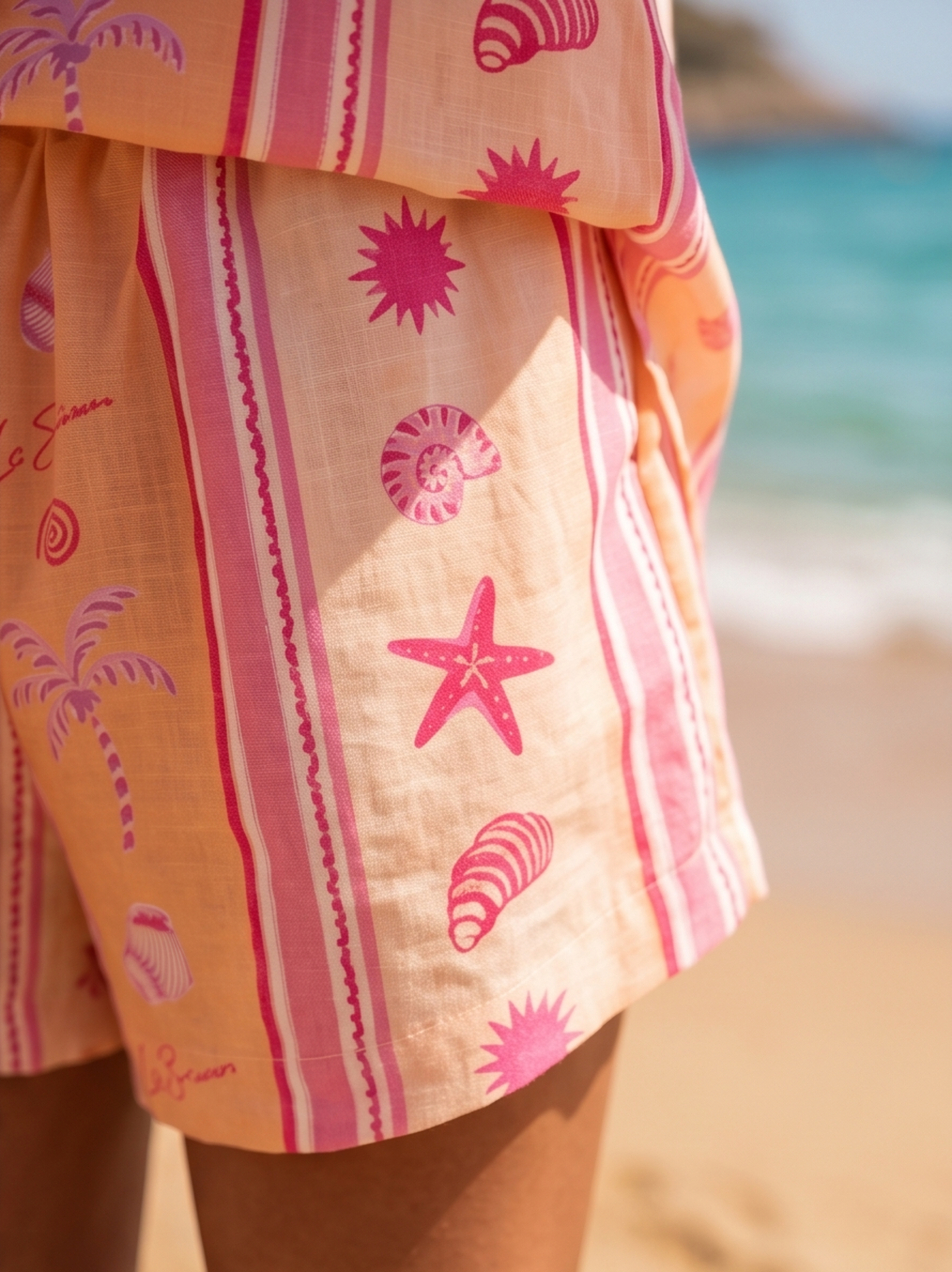 Linen Summer Set - Warm Terracotta
