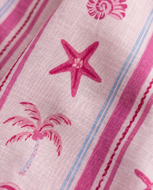 Linen Summer Set - Light Pink